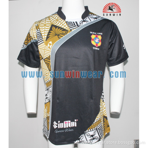 cheap blank wholesale rugby shirts / high quality rugby jersey for men